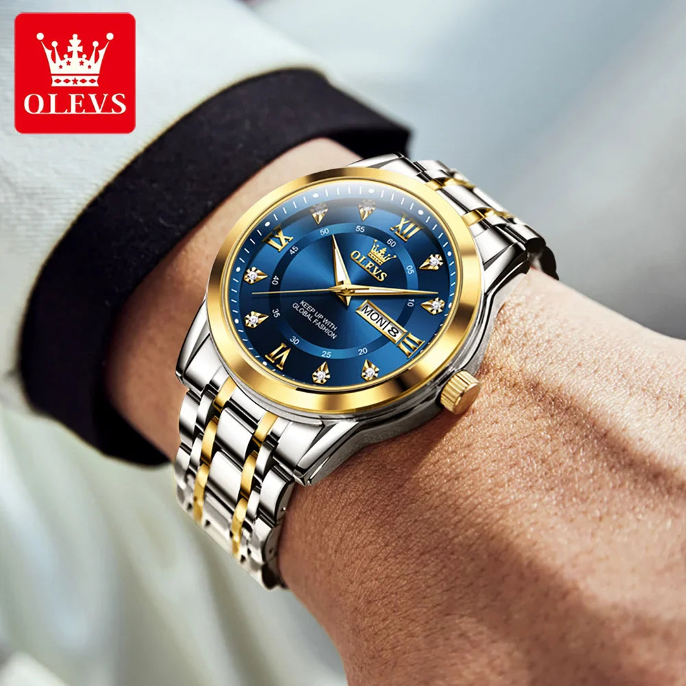 OLEVS Brand Fashion men's watches
