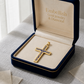 18k Gold Big Crucifix Pendant