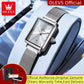 OLEVS 3692 Quartz Wristwatch Gifts Fashion Vintage Square Ultra Thin Ladies Watches