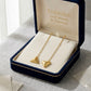 18k Gold Triangle Tictac Earrings