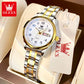 OLEVS Brand Luxury Gold Quartz Watch for Womens