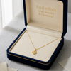 18K Real Gold Nail Necklace