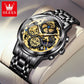 OLEVS 9947 Stainless Steel Men's Watch