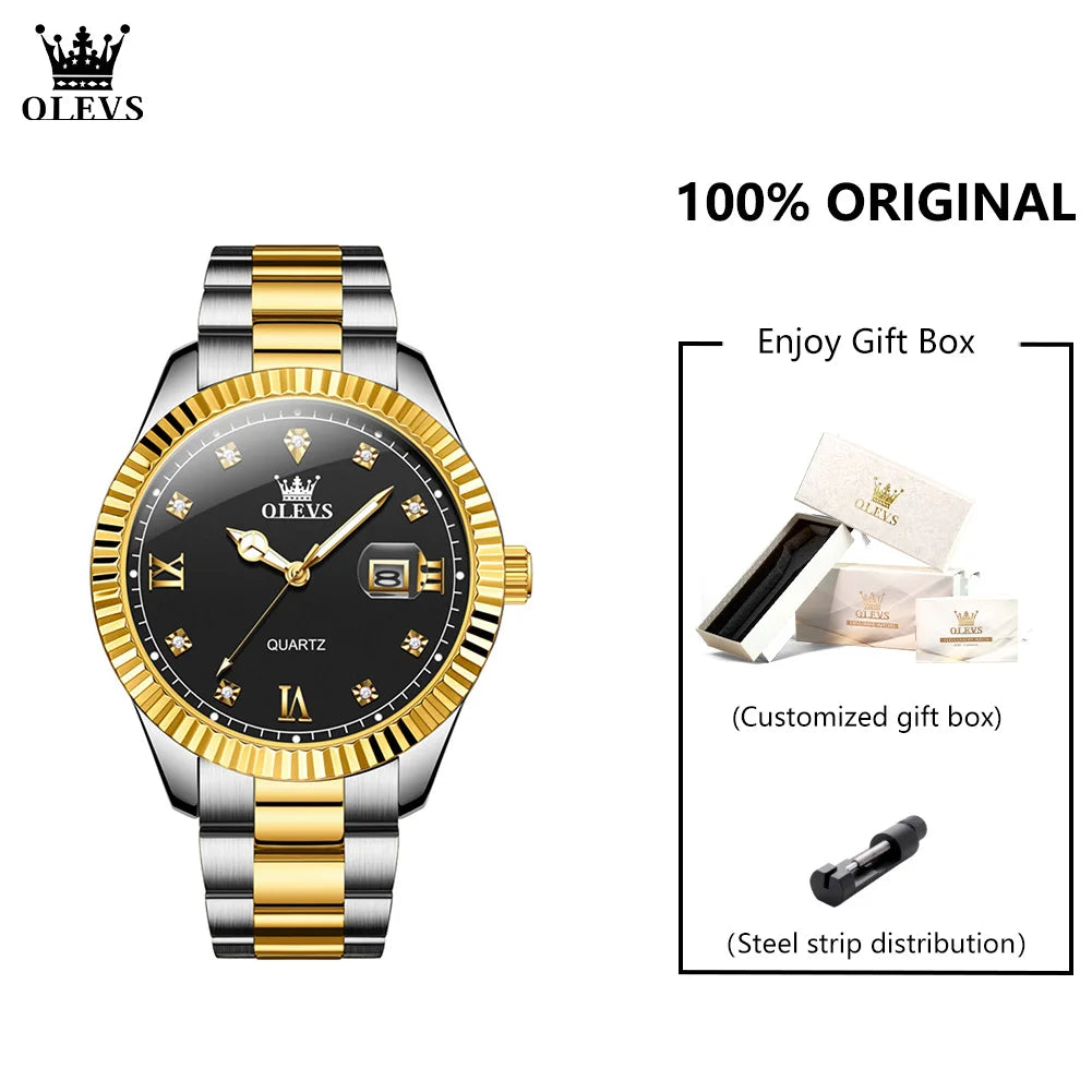 OLEVS 3623 Top Brand Quartz Man Watch