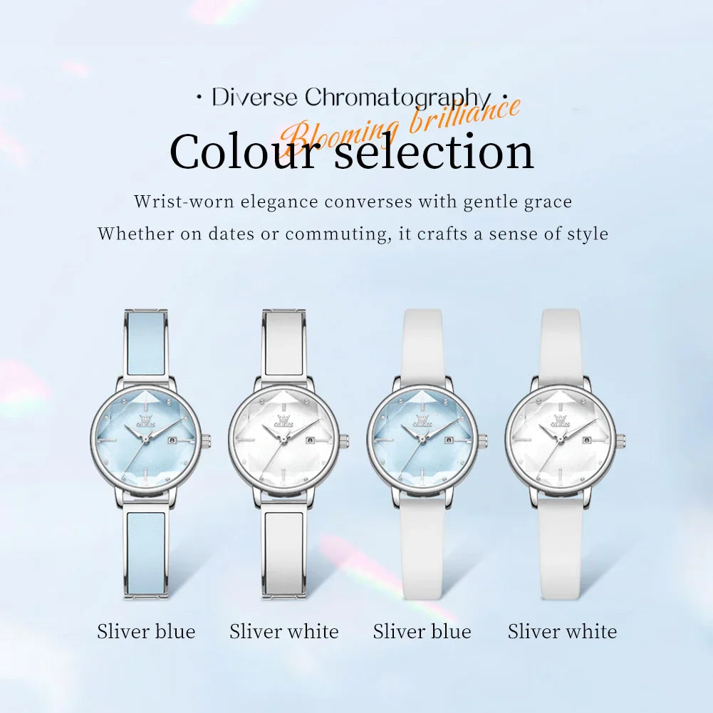 OLEVS 5656 Original Quartz Watches for Women