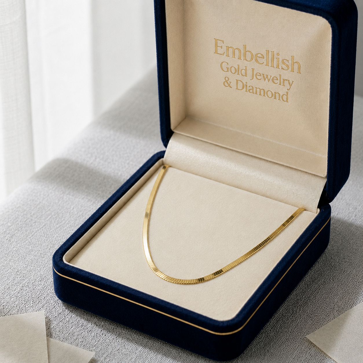 18k Gold Japan Chain