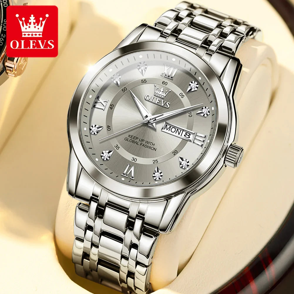 OLEVS Brand Fashion men's watches