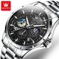 OLEVS 5538 Steel Strap Men's Watch